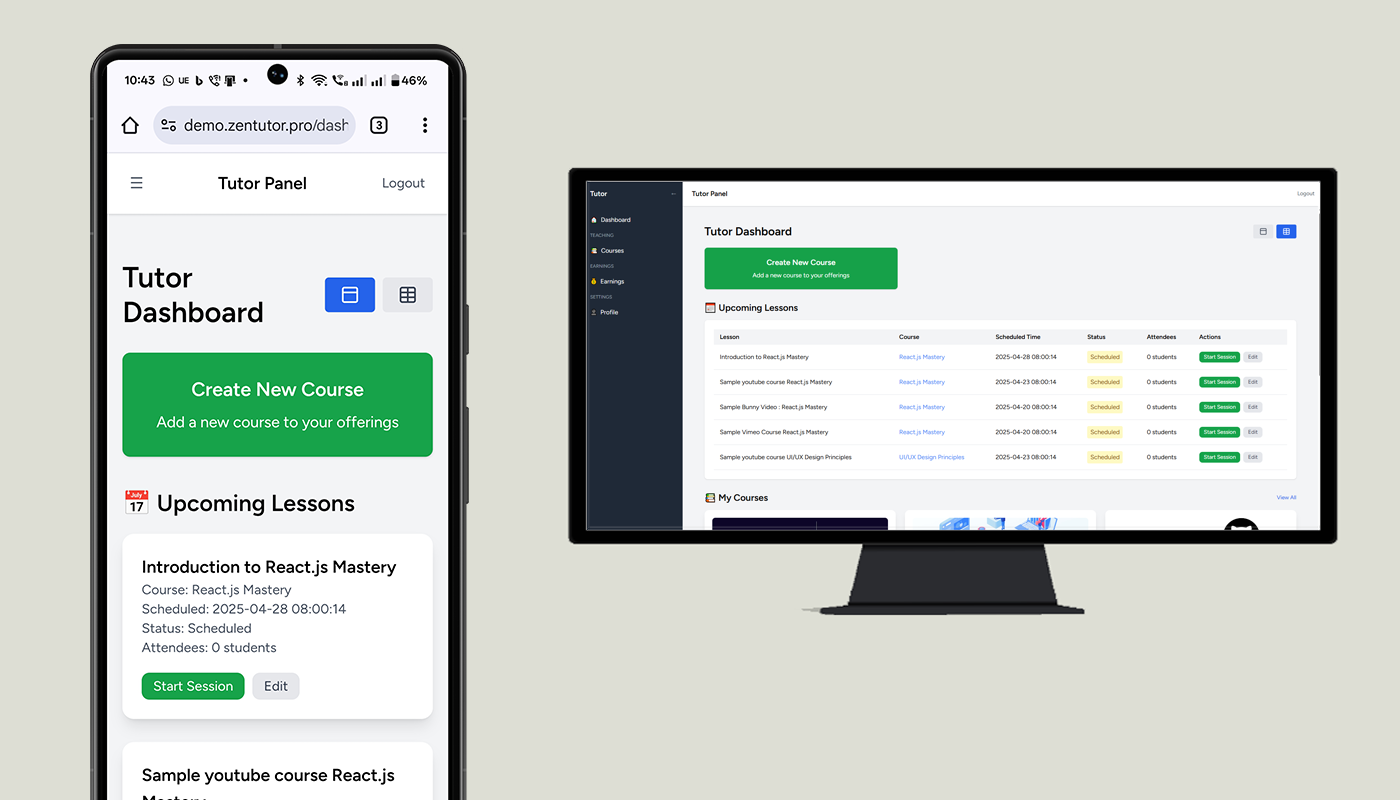 Tutor Dashboard
